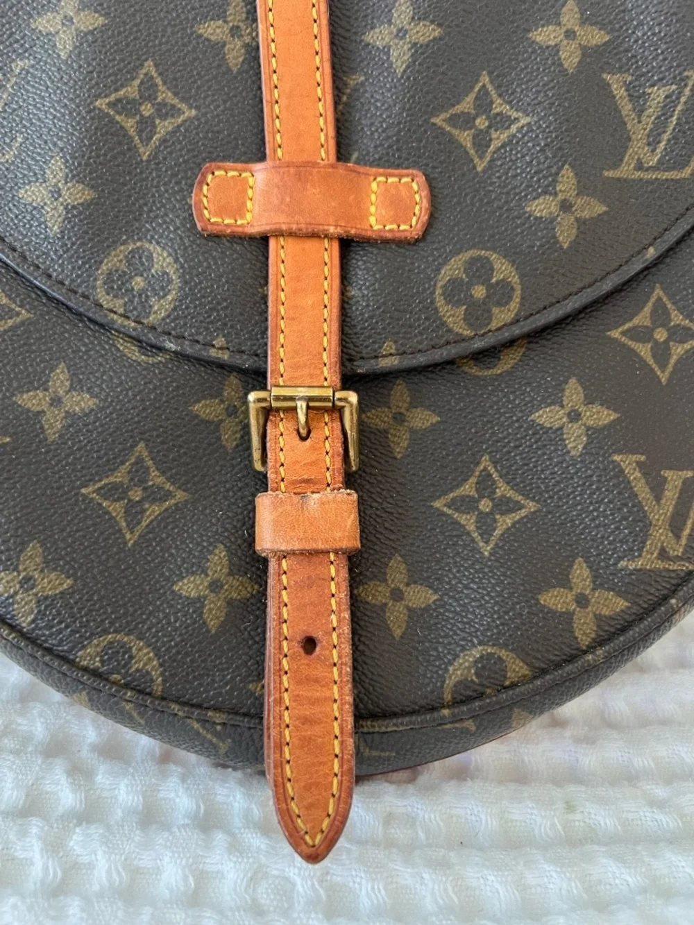 LOUIS VUITTON CHANTILLY MM SHOULDER BAG MONOGRAM M51233 871VI YQ01519 - Picture 14 of 14